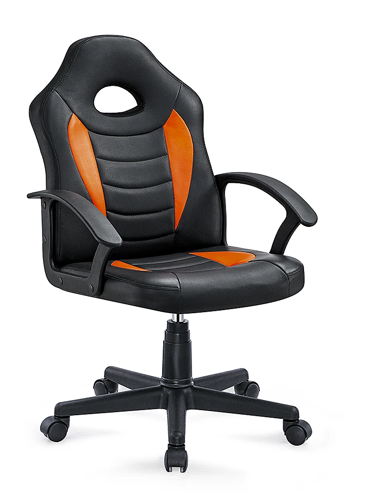 Blue Leather Convertible Chaise Gaming Chair Free Delivery Spare Parts Ergonomic Sponge aperçu 5