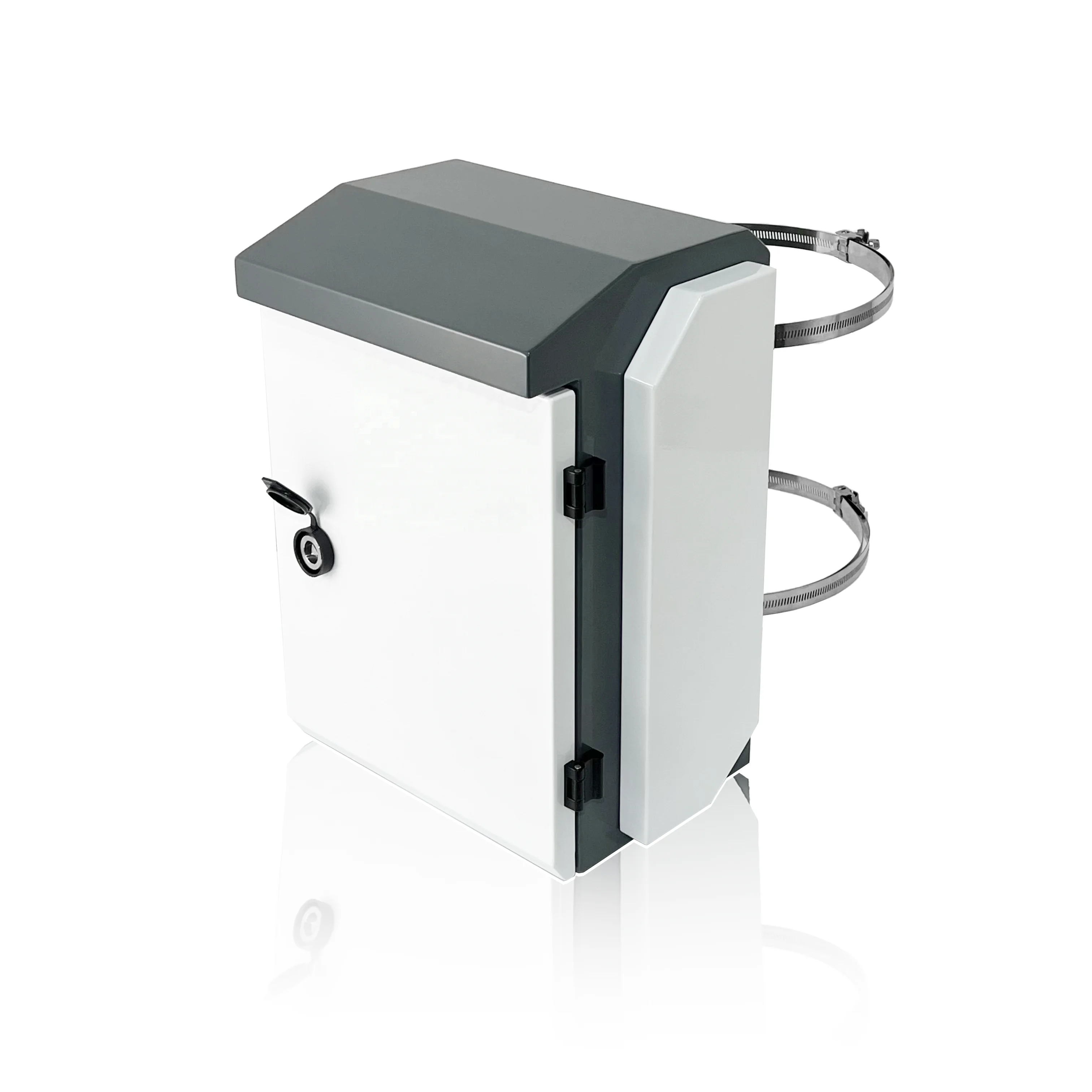 Wall Mount Telecom Cabinet Enclosure Waterproof Electrical Enclosure NEMA Hinged Electrical Enclosures With Silk Screen Logo