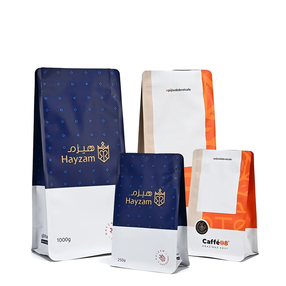 High Quality Ventilated Decorative Plastic Coffee Bags for Bulk Coffee Packaging in Roasteries and Gourmet Food Stores details