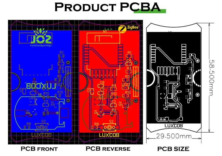 Customize Ztu Input Dc3v Zigbee Iot Module For Door Magnetic Alarm ...