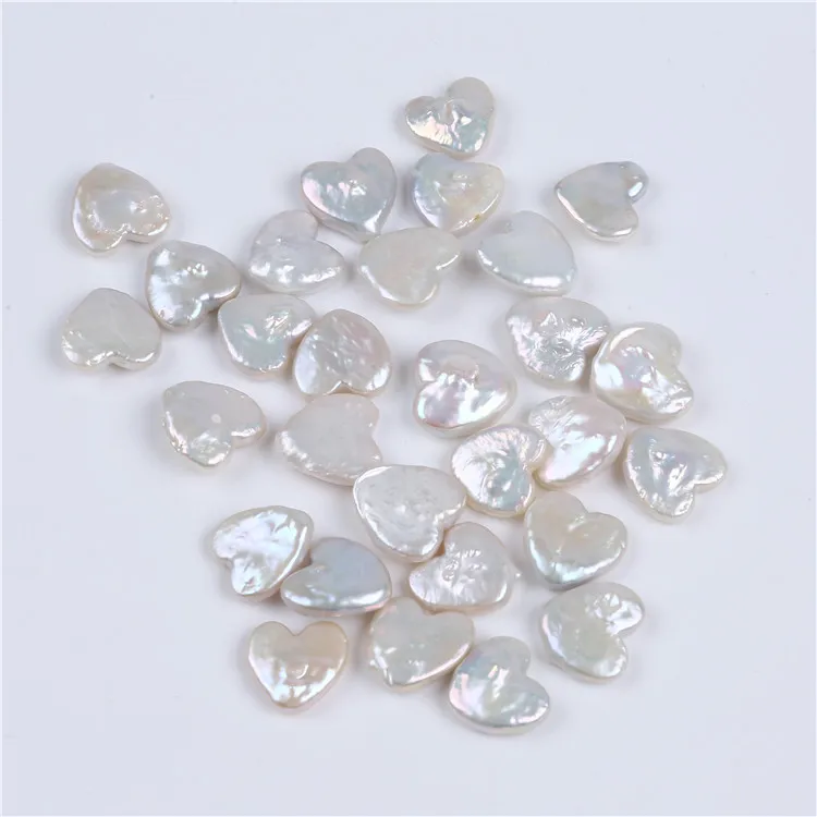 heart shaped pearl beads