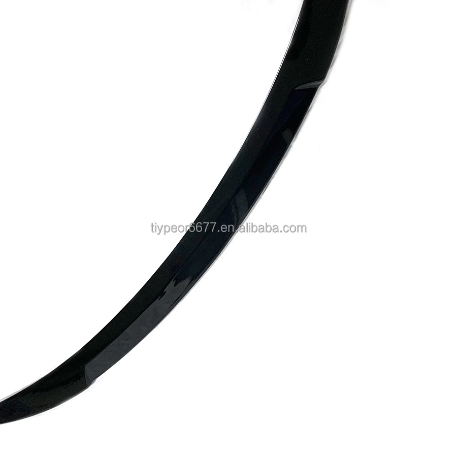 product tiypeor factory style trunk spoiler for kia k3 2019 wing lip car rear trunk lip spoiler-6