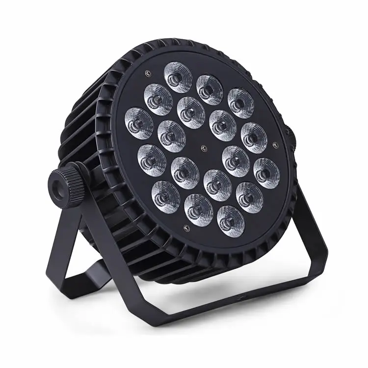 Stage Light Par LED 18x18w Rgbwa Uv 6in1 Led Par Light for Wedding Dj bar