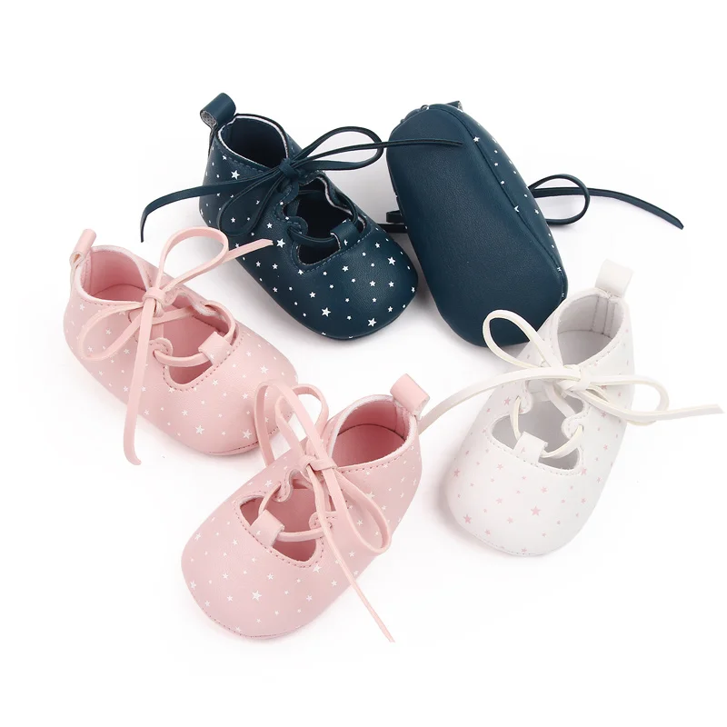Simple Soft Leather PU Baby Girl Shoes 2022 Customized OEM/ODM Directly Factory factory