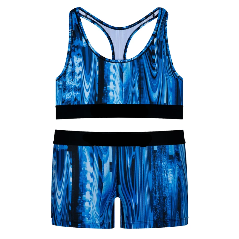 Wholesale Summer Sports Bra Shorts Two Piece Sets Women Underwear Set ...