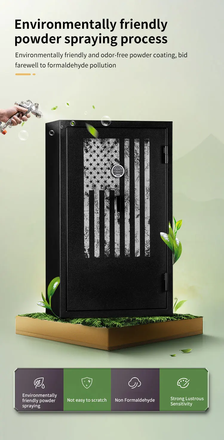 CEQSAFE Wholesale Digital Lock Security Safe Box Mechanical Steel Metal Gun Safe supplier