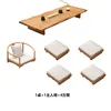 Paquete de descuento: 160 mesas, 1 silla principal y 4 taburetes cuadrados.
