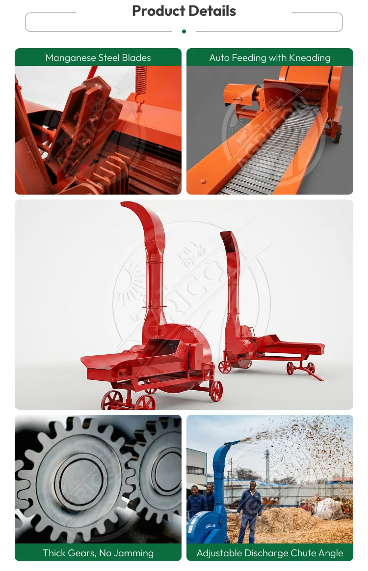 High-Ejection Chaff Cutter 5t/h