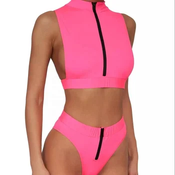 2022 Sexy Bikini Women Swimsuit Push Up Swimwear Ruffle Bandage Halter Bikini Set Beach Bathing Suit Swim Wear XXL
