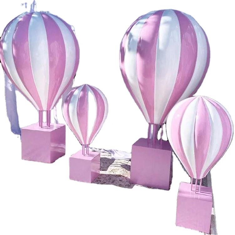 Source Window Display Fiberglass Balloons Sculpture Hot Air Balloon  Decorative Props on m.