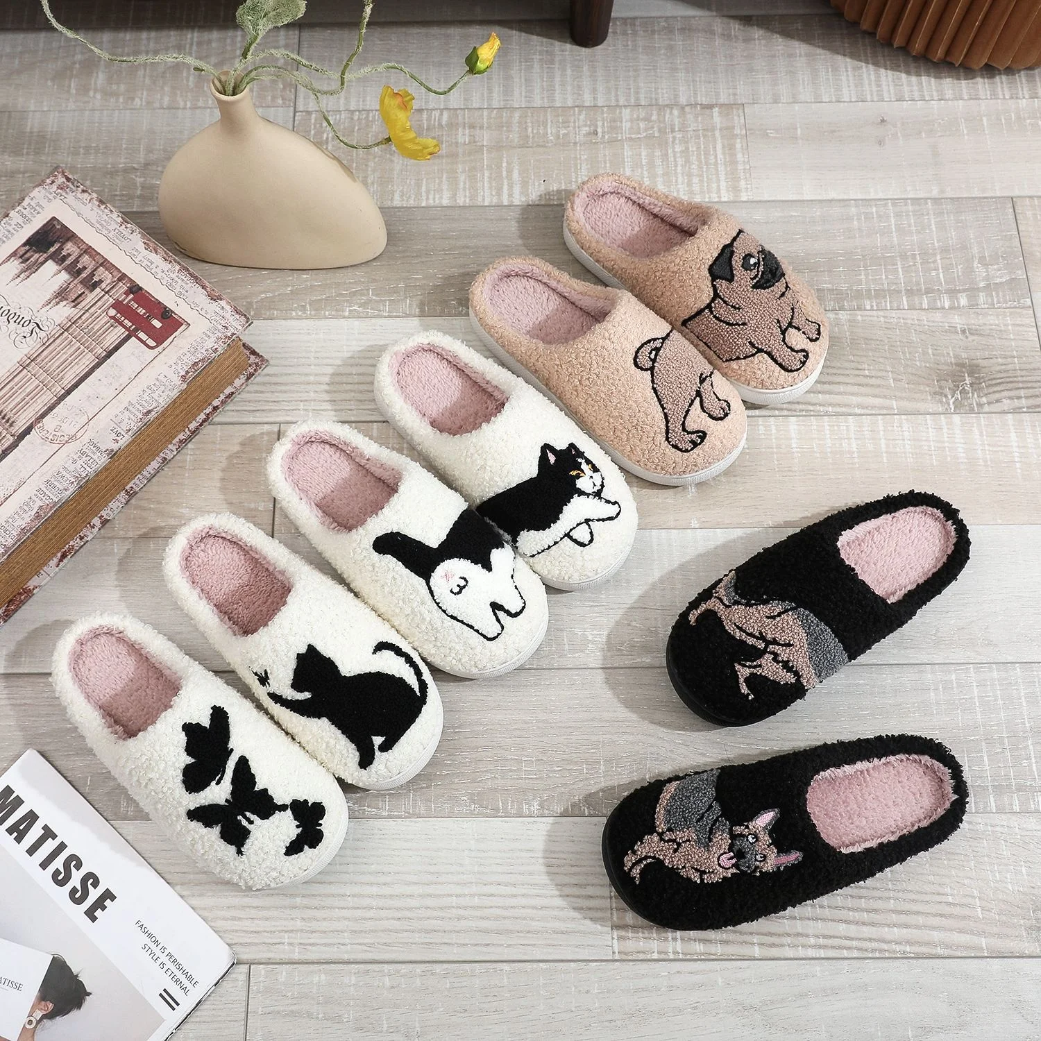 Insole Cotton Chappals 2025 Best Selling Cotton Indoor Winter