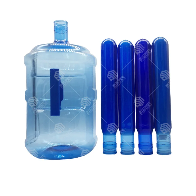 85mm 50g 65g  PET  jar preform for dry food and drink with handle cover flat cover