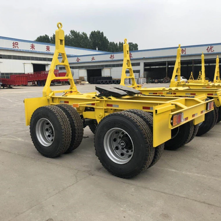 Heavy Duty 2 Axles Drawbar Towing Dolly Skeleton Full Truck Trailer