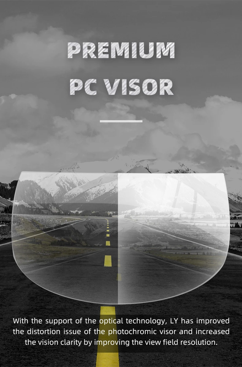 Universal Fit Helmet Goggle Anti Fog Blue Visor Uv Protection Revo Gold