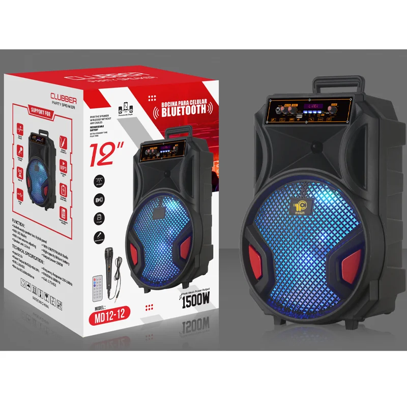 Party Speaker Price 12 Inch Trolley Speaker TTD-1209 12 Inch