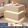 Losa de roca de color caqui + Luz de inducción