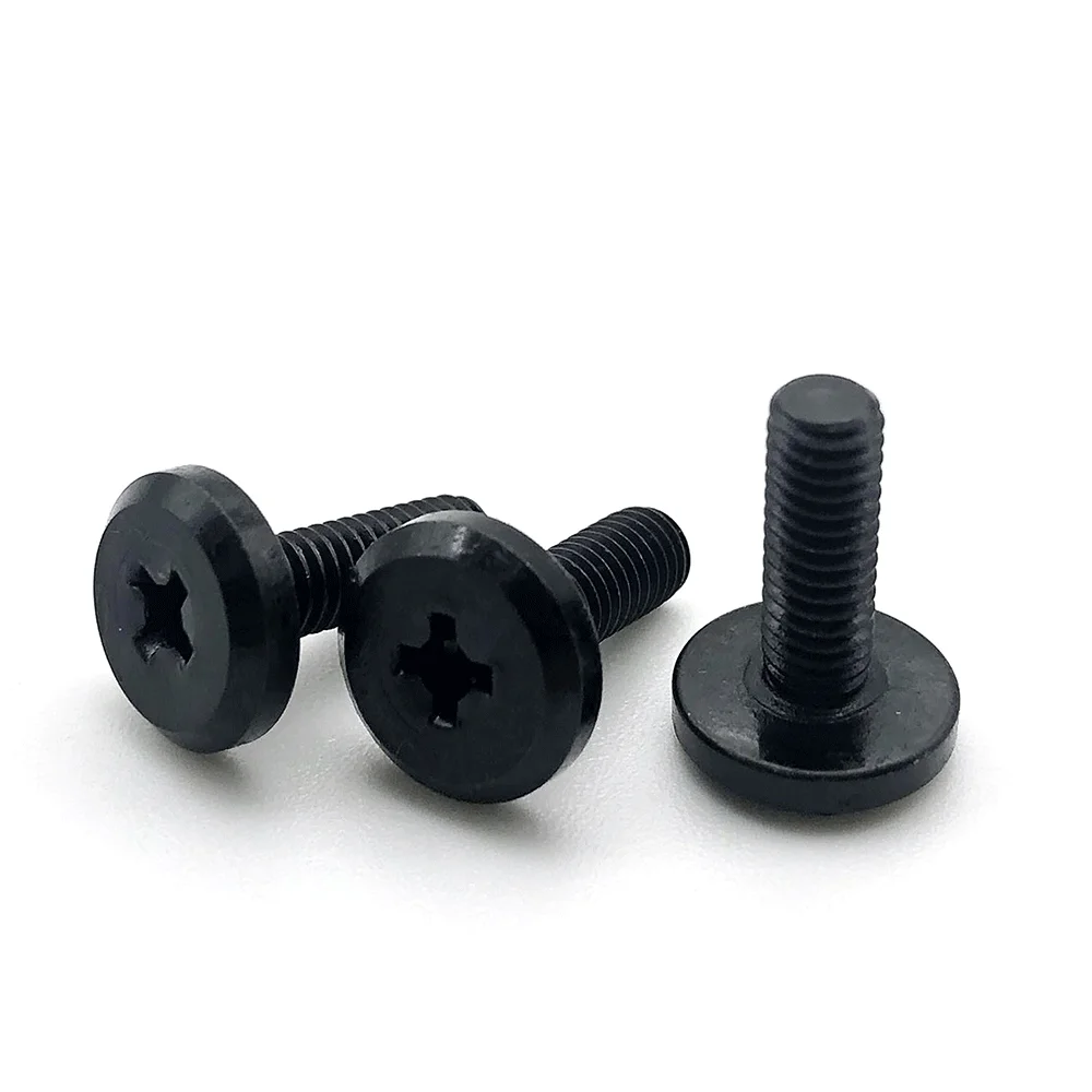 M3 Fastener machine screw black 10mm countersunk phillips factory direct sale phillips countersunk head screw