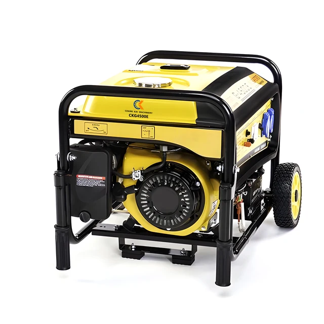 CKG4500E Hot sales  electric start long life and durable  open frame Air- cooled gasoline generator set