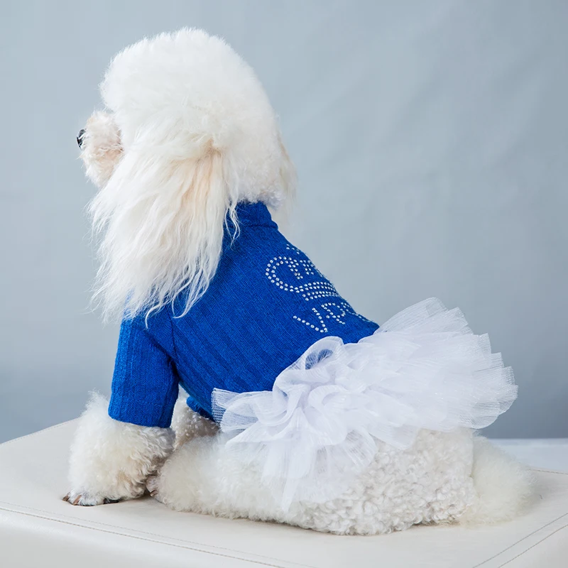 cute puppy dresses 1pc Pet Supplies, Pet Clothes, Pet Dress, Thin Breathable Romantic Princess Dress For Spring/Summer, Princess Style Fluffy Dress, Cooling Outfit, Anti-Shedding Dress, Happy Puppy, Apparel, Dog Clothes, Cat Clothes, Cat Dress, Princess