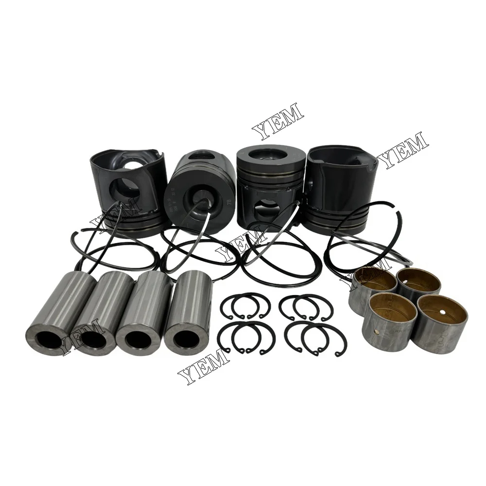 Piston Kit Fit for SDEC D4114ZG3B Engine 6