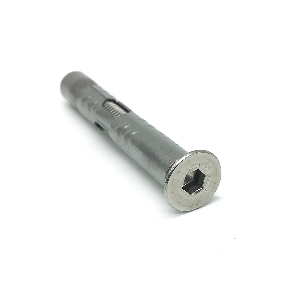 Factory Wholesale Sleeve Anchor Fix Shield Yellow Zinc Plated Expansion Bolt Concrete Anchor Bolt