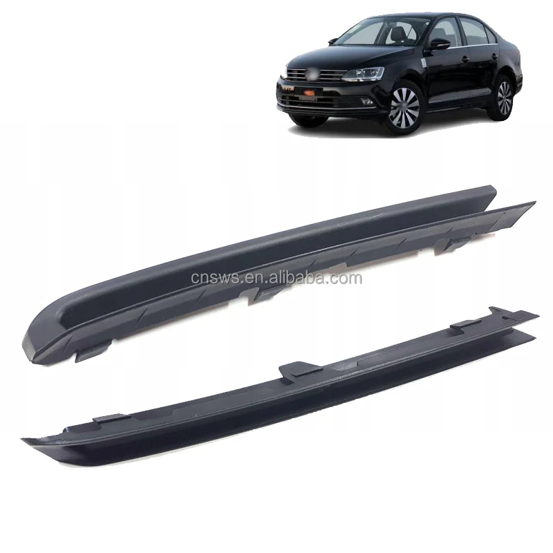 product for volkswagen jetta accesorios front driver side bumper trim fog lamp cover width strip for vw jetta oem 5c68072339b9 vw1038136-35