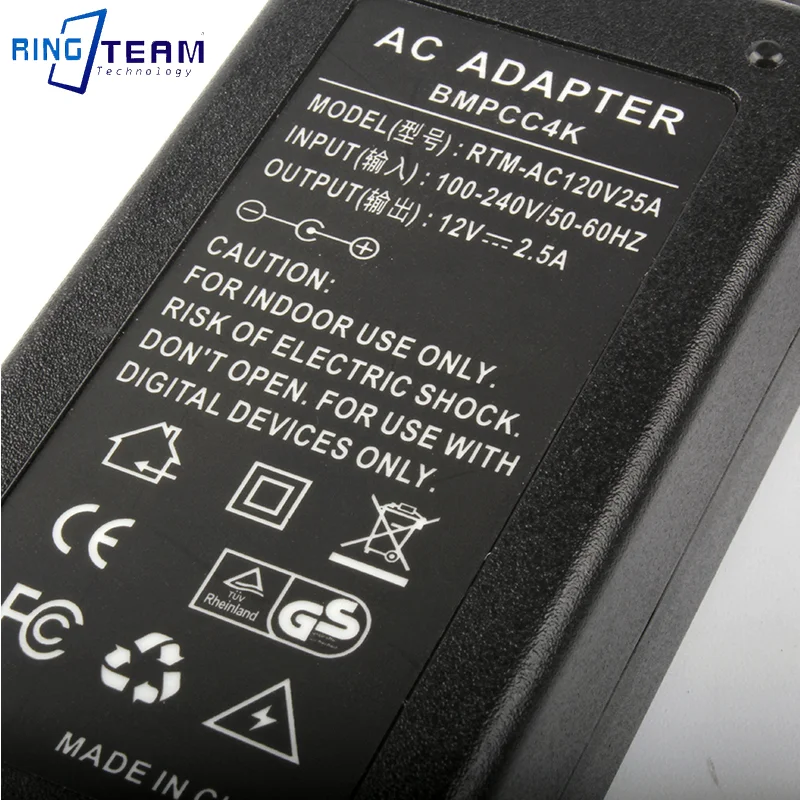 AC Adapter Cord RTM-120V25A To HRS 4-pin Female For Sony supplier