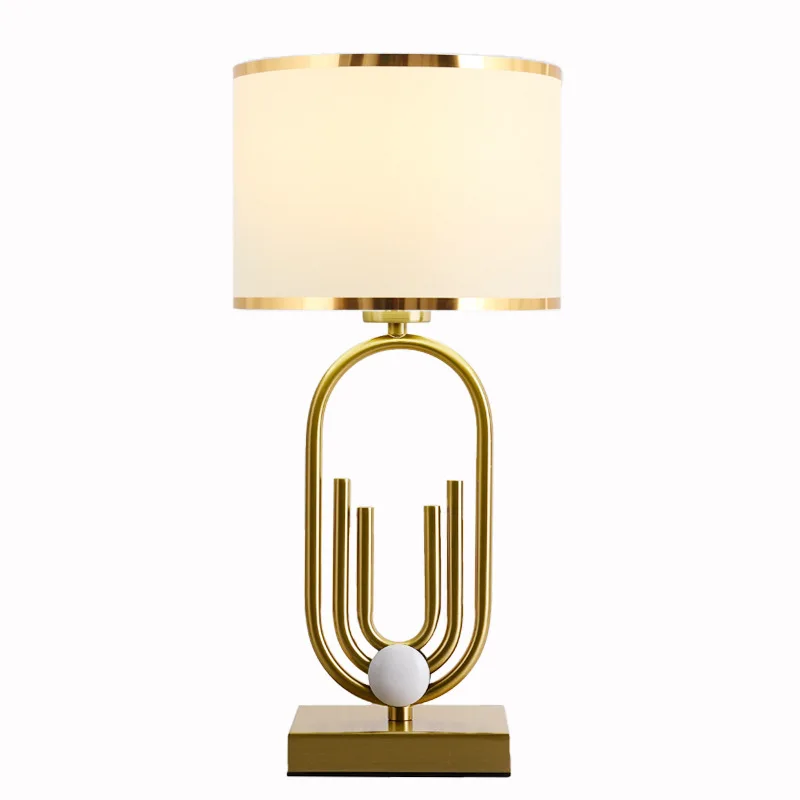 Creative Decorative Wooden Led Table Light Nordic Modern Simple Glass Brick Table Lamp