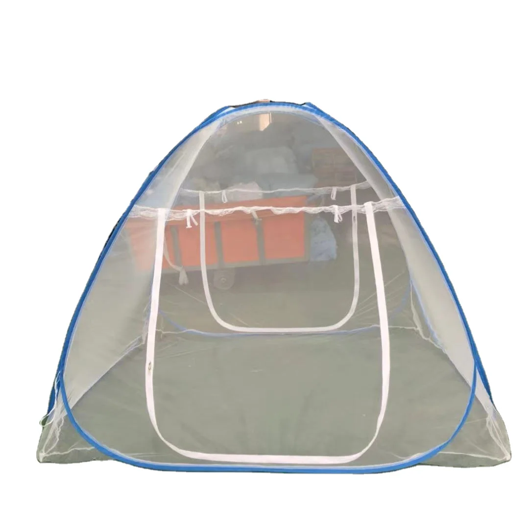 Китайский производитель, без флуоресцентного агента, складная противомоскитная сетка для кровати