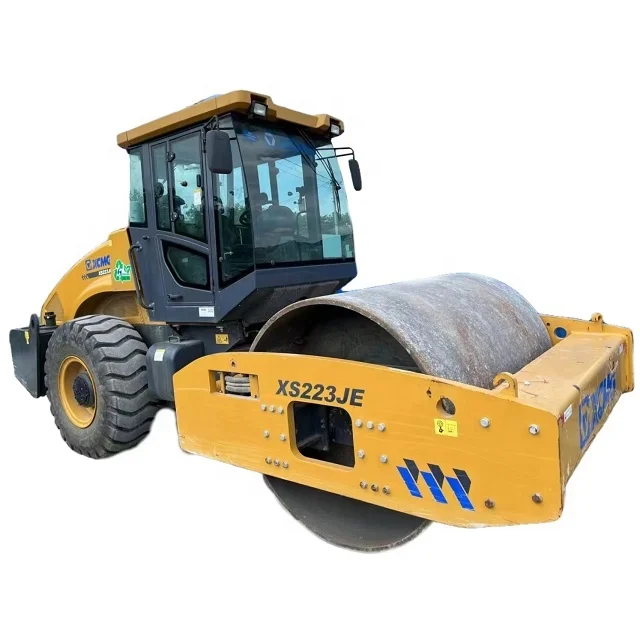 Great Condition Used Construction Equipment XCMG XS223JE Used Road Roller Machine 22 Ton Used Hydraulic Road Rollers For Sale