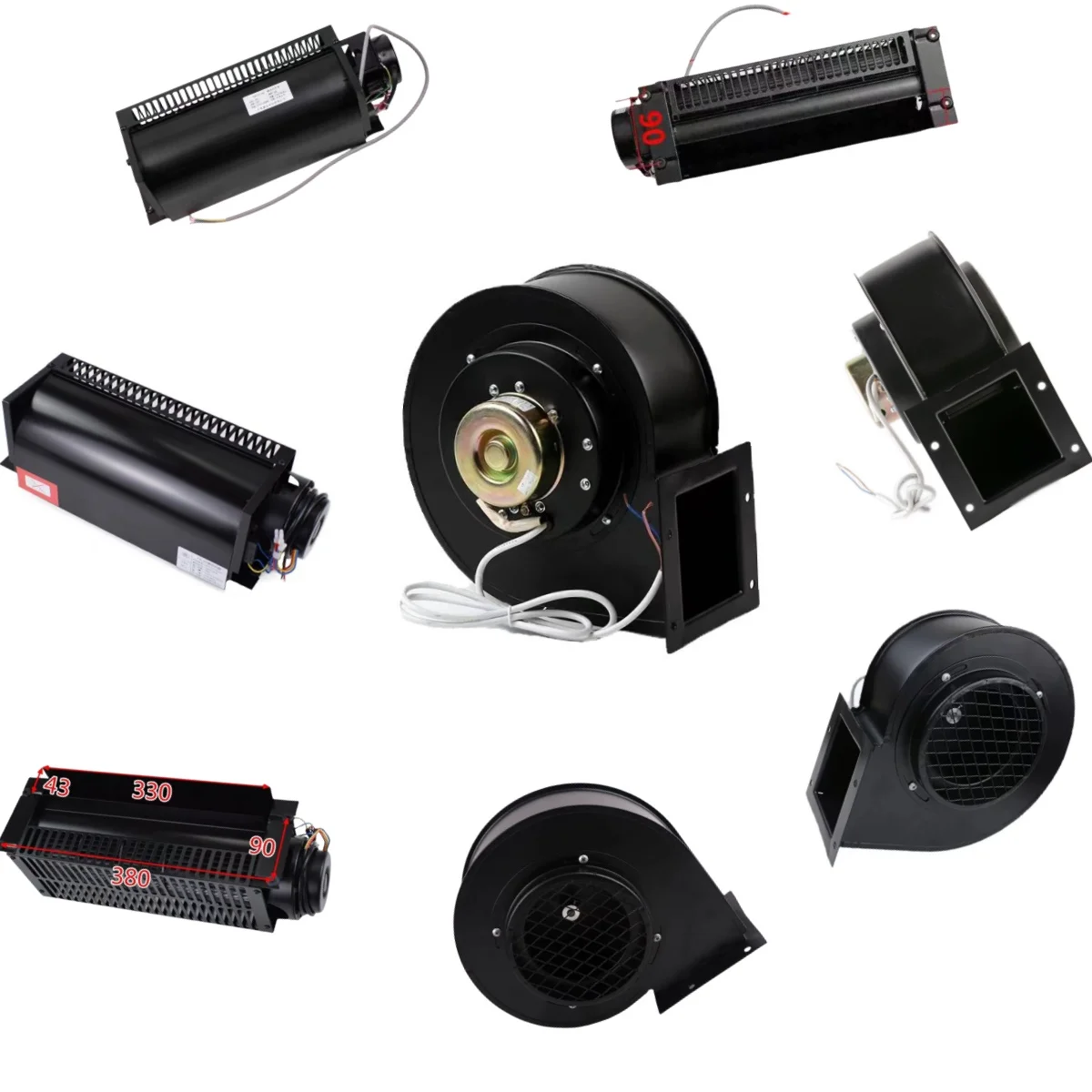Cross Flow Fan, 220V, 25W, 50Hz - detail 6