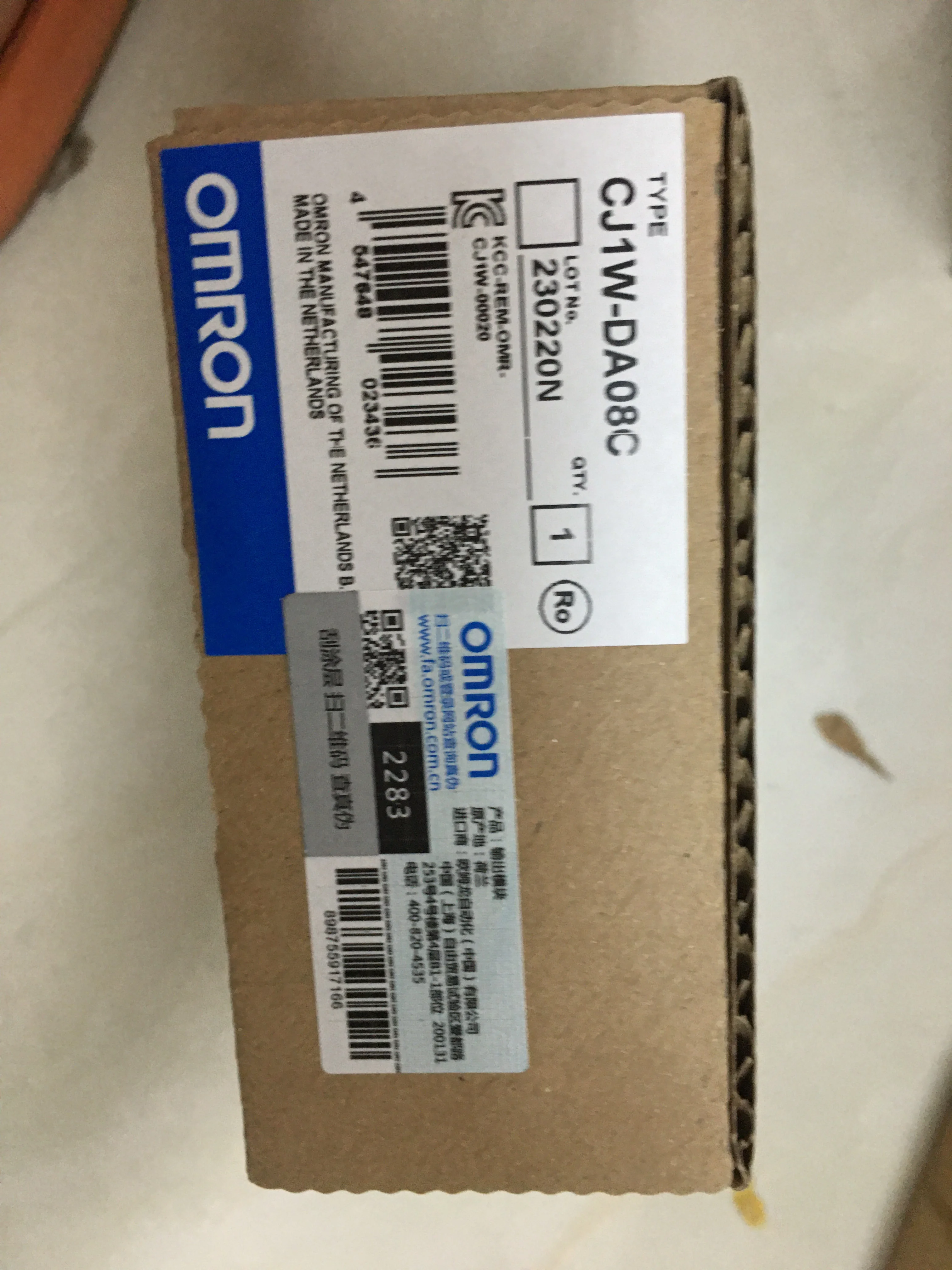 Omron Analog output module CJ1W-DA08C Omron Analog output module CJ1W-DA08C