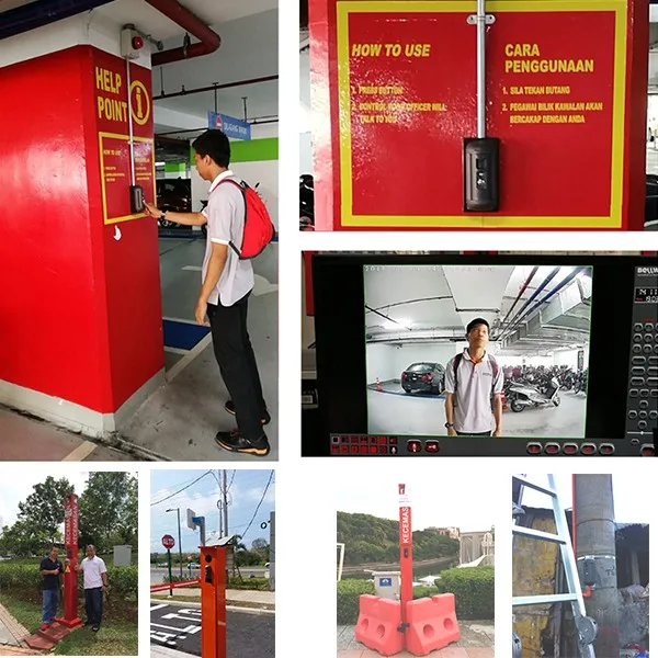 1.3MP Sip Video Doorbell Face Recognition Vandal Resistant Video Door Phone