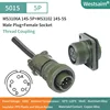 MS3106A 14S-5P+MS3102 14S-5S Conector Macho+Conector Hembra