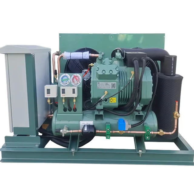 ZSZL Durable 5HP/9HP/12HP/20HP Compressor Units for Freezers & Cold Storage Compressor for Cold Room Storage