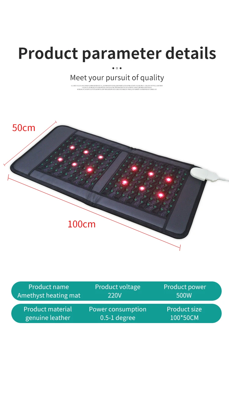 Btws New Product Ideas 2023 Pemf Mat With Red Light Therapy With Boost