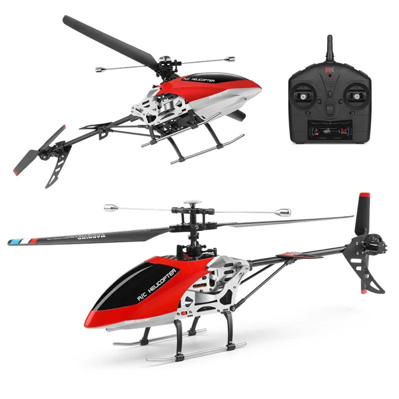 Flying Invaders 2.4G 4ch Single Propeller Rc Helicopter Upgraded V912-A Fixed High Helicopter(Can Build Camera)