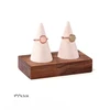 Velours de riz 2 doigts pointe noyer