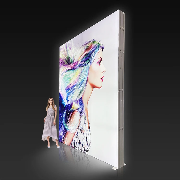 Lingtong Custom Big Size 4m*3m Led Backlit Poster Advertising Display