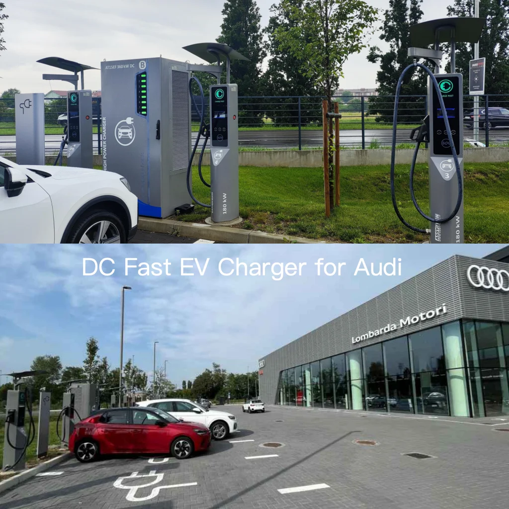 SCU CE Certification DC Fast 60kw 120kw 150kw 180kw EV Charging Station CCS2 Electric Car Charging Station for Public Charging