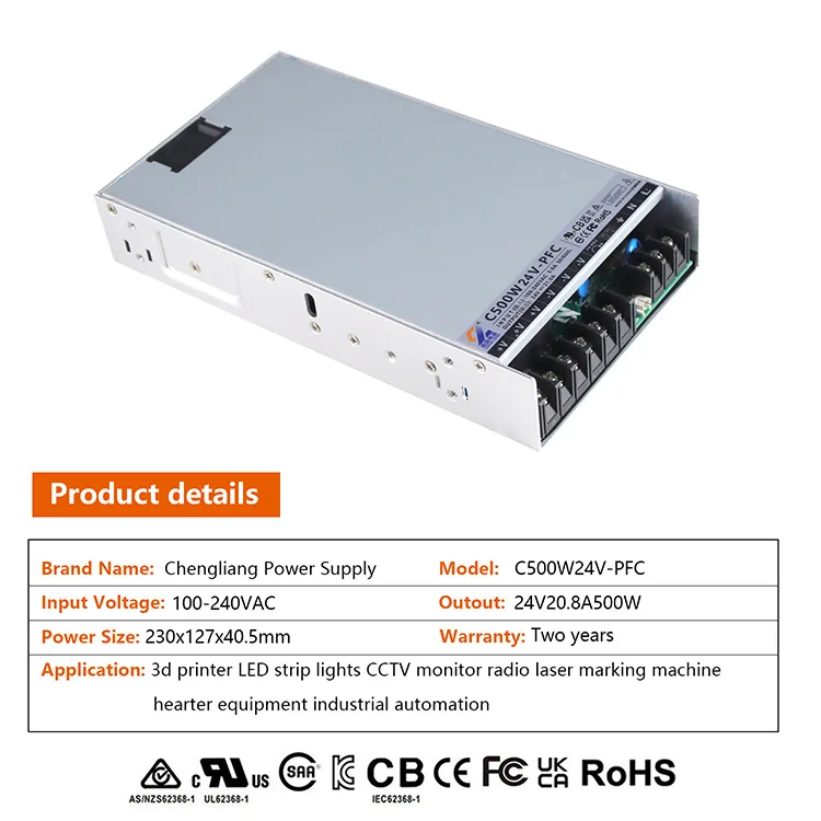Matsusada High Voltage Led Ultrathin Light Switching Power Supply Acto Dc Industrial Power Supplies for Cctv