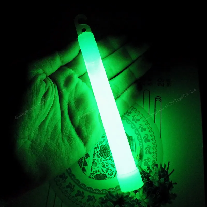12 Hours Glow Stick Custom 6 Inch Glow Stick For Emergency Lighting