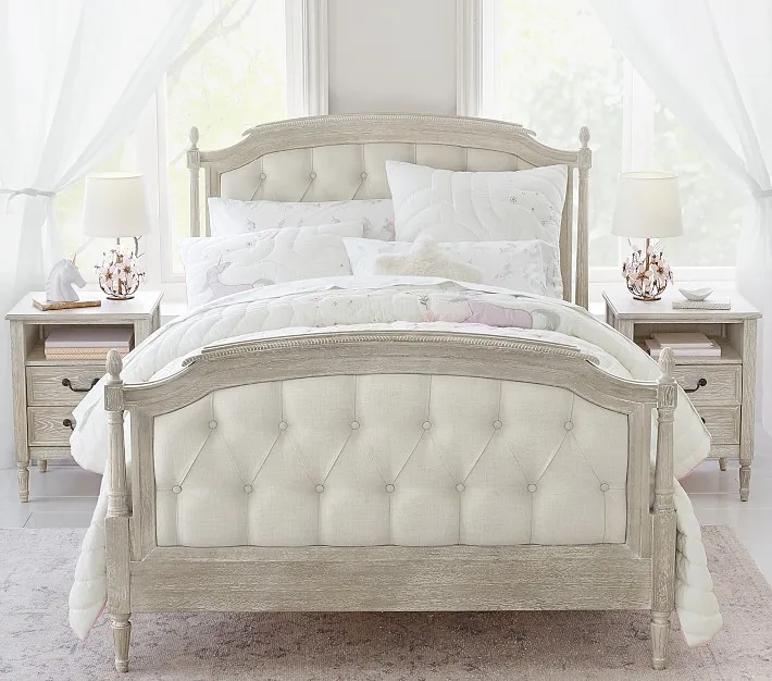 Bed Pottery Blythe Tufted Bed Pottery Barn Girls Blythe
