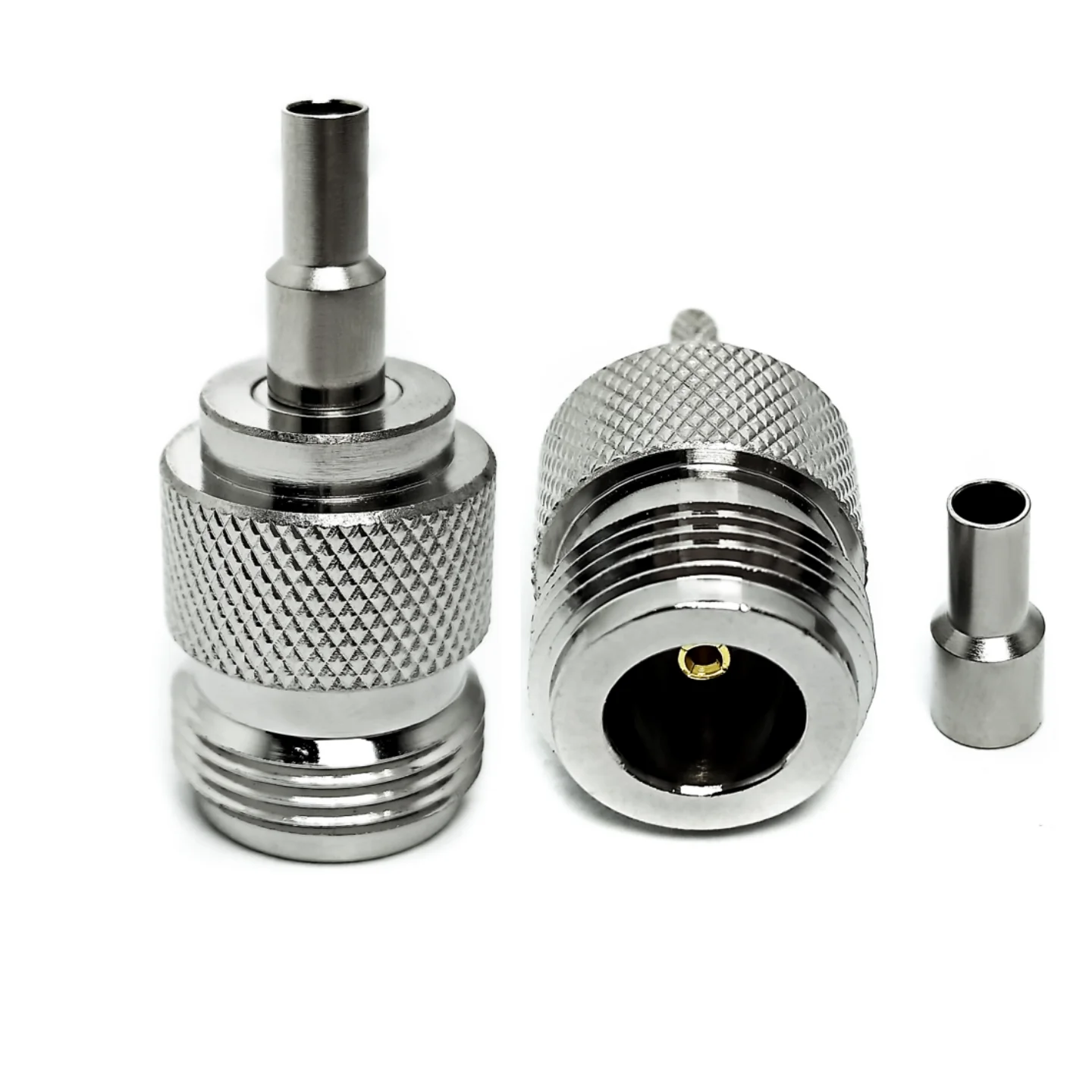 Factory Supply N Type Female Jack Crimp Connector for RG316 RG174 LMR100 Cable RF Coax Coaxial Connectors in Stock