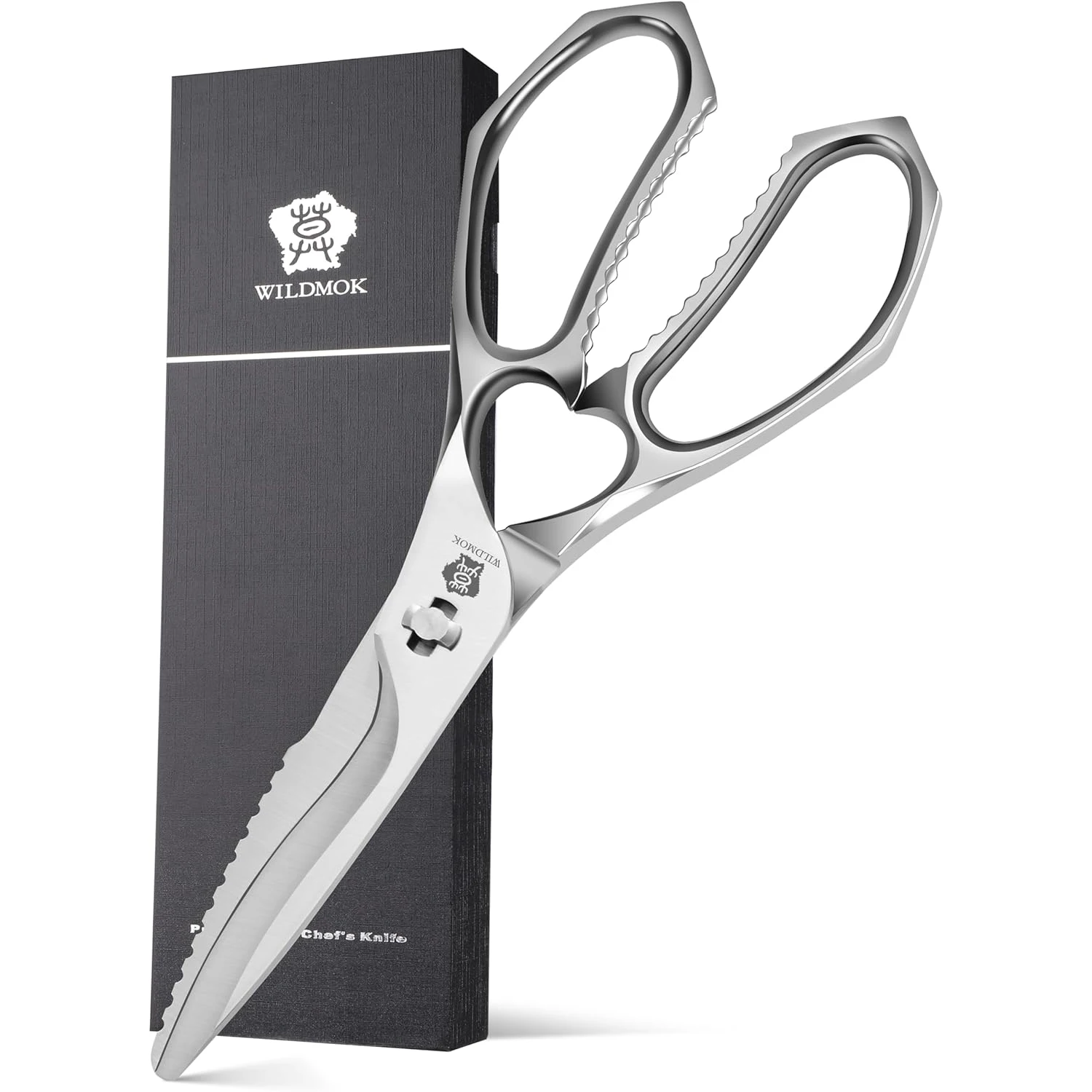 WILDMOK Kitchen Scissors - Heavy Duty 8.8 Inch Multi-function Stainless Steel Shears, Ultra Sharp All Purpose Scissors_voghion.com