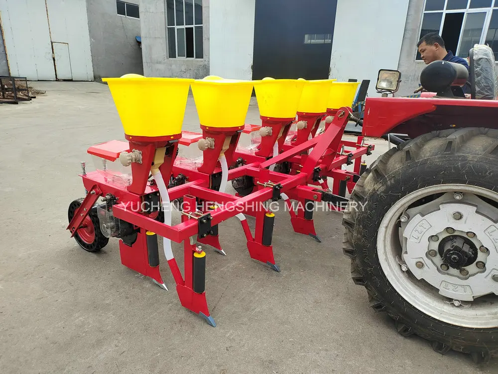 Agricultural tractor mounted 5 row soybean corn planting machine corn seed planter