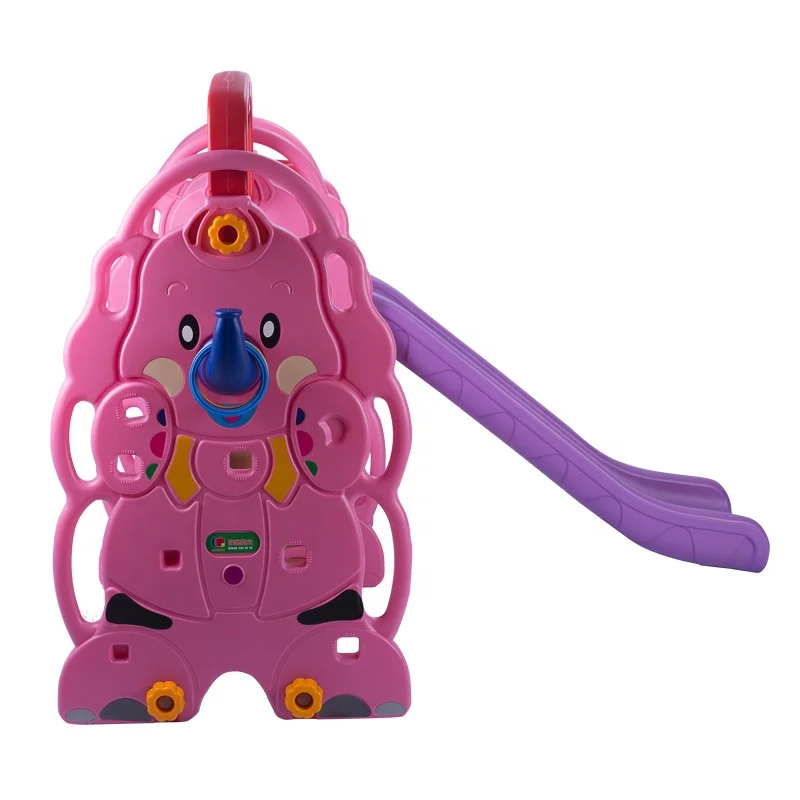 YF-05001 Пластиковые Слон горка и качели Детская горка с качели Детская горка