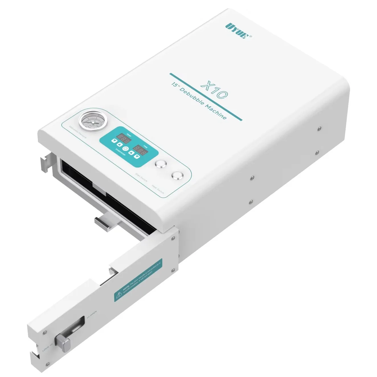 UYUE X10 15 дюймов Oca сенсорный ЖК-экран для удаления пузырьков воздуха машина ремонта мобильного телефона