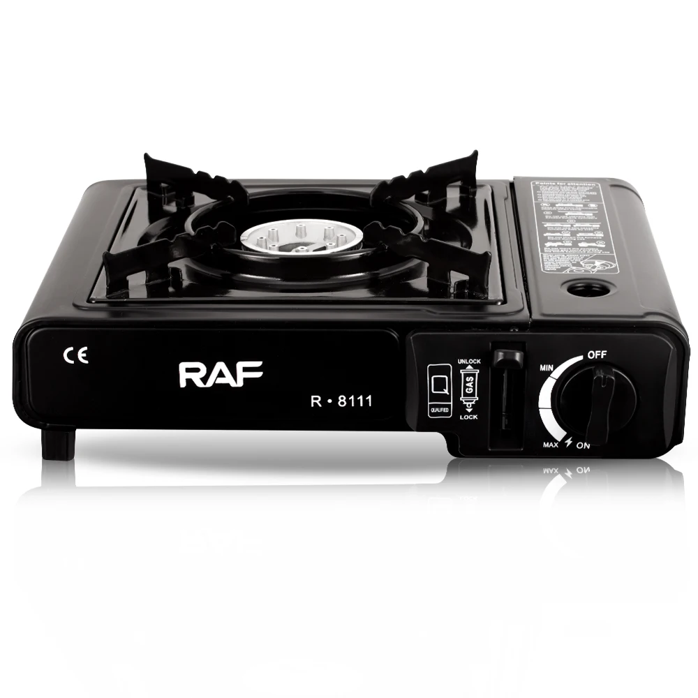 Réchaud De Camping 2 Feux Au Butane - Table Portable Avec étui - Idéal BBQ