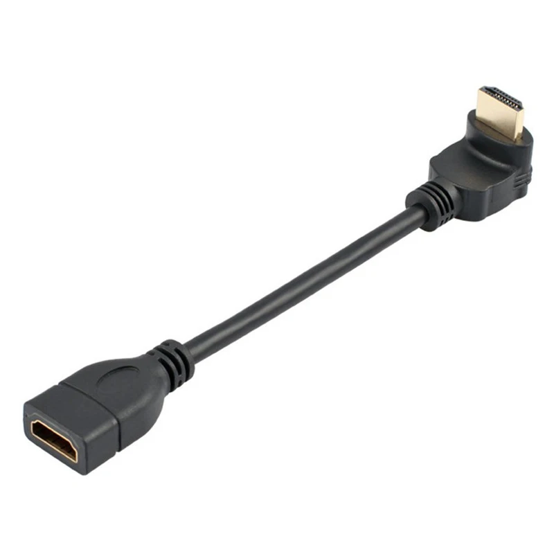 90 Degree Hdmi Male Female Extension Cord Hdmi Cable Extender Male To Female Extender Cable